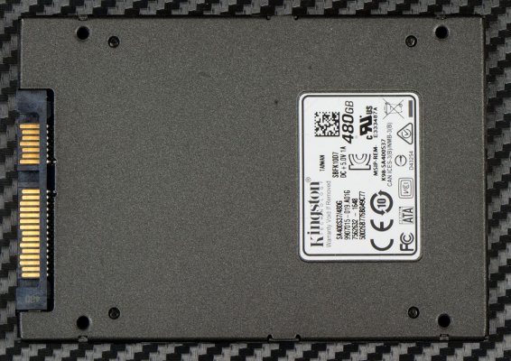 Обзор твердотельного накопителя Kingston A400 480 Gb — Внешний вид. 3