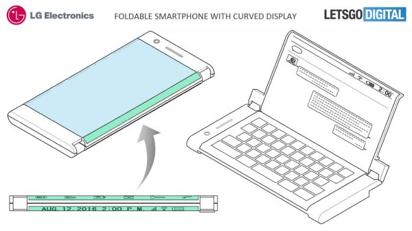 LG запатентовала смартфон для использования двумя людьми одновременно