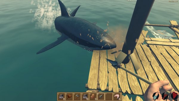 Игра Raft про выживание на плоту выйдет в ранний доступ