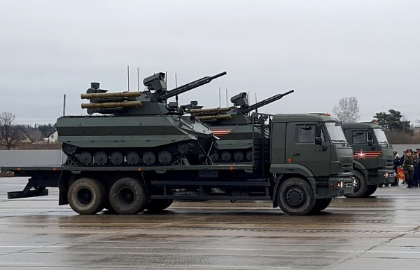 Российские боевые роботы приедут на парад Победы