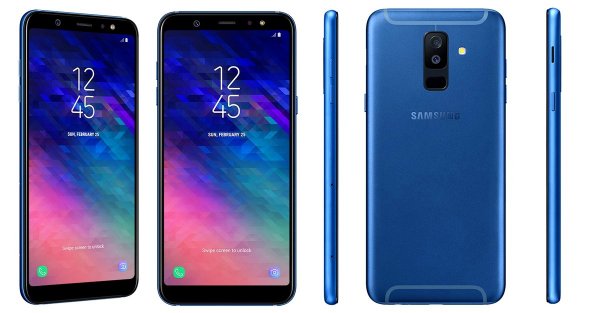 Galaxy A6 и A6+ с цельными металлическими корпусами показались на рендерах