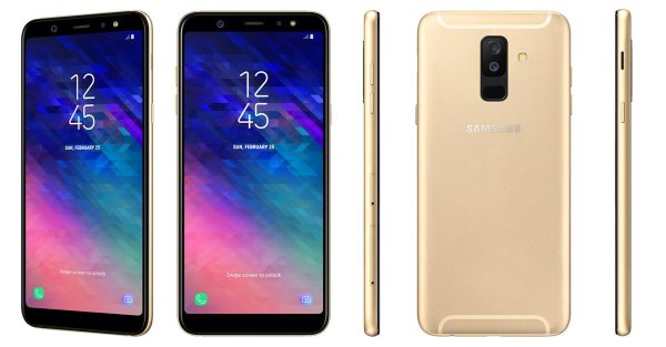 Galaxy A6 и A6+ с цельными металлическими корпусами показались на рендерах