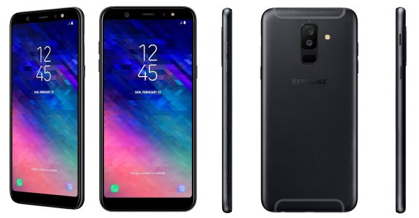 Galaxy A6 и A6+ с цельными металлическими корпусами показались на рендерах