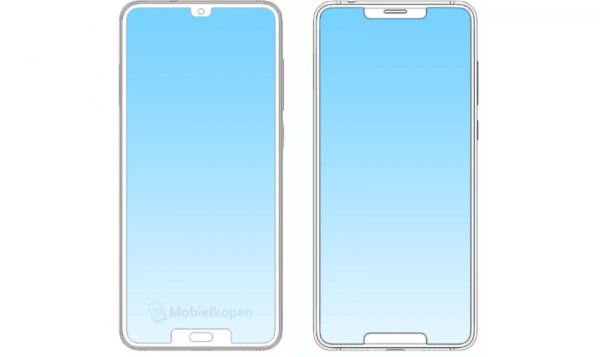 ZTE запатентовала смартфон с двумя вырезами в экране