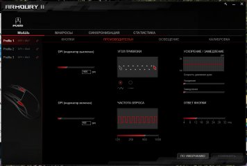 Обзор игровой мышки ASUS ROG Pugio — Утилита ROG Armoury. 3