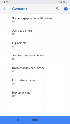 Первые скриншоты Android P DP2
