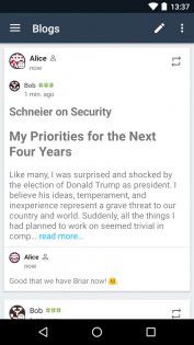 Безопасный мессенджер Briar на основе Tor вышел из беты