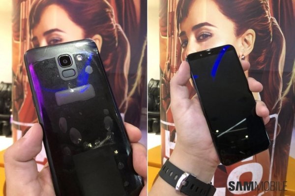 Galaxy J6 засветился на живых фотографиях