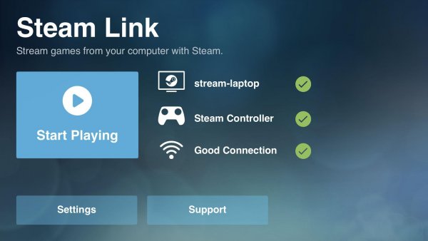 Приложение Steam Link доступно на Android