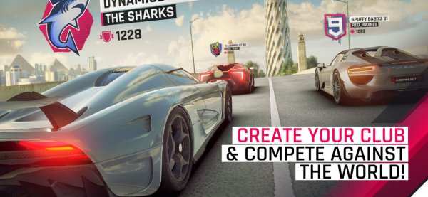 Asphalt 9 вышла на Android для жителей Филиппин