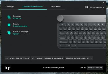 Обзор Logitech Craft и MX Master 2S — Фирменная утилита. 11