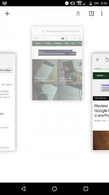 Мобильный Chrome вскоре получит горизонтальную прокрутку вкладок