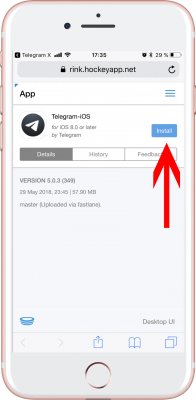 Как устанавливать обновления Telegram в обход App Store