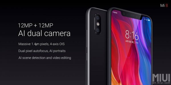 Презентация Xiaomi: три версии Mi 8, браслет Mi Band 3, MIUI 10 и другое