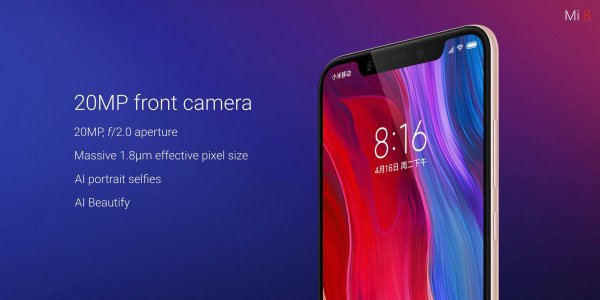 Презентация Xiaomi: три версии Mi 8, браслет Mi Band 3, MIUI 10 и другое