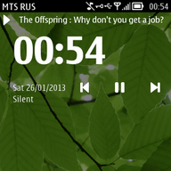 Lockscreen Audio Beta 1.3. Скриншот 4