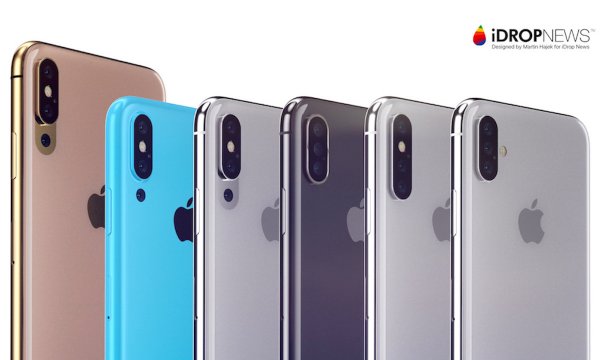 Слух: iPhone получит тройную камеру с 3D-датчиком в 2019 году