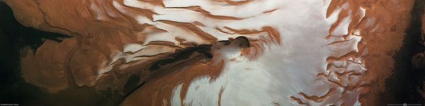 Космический аппарат Mars Express показал потрясающие снимки Марса