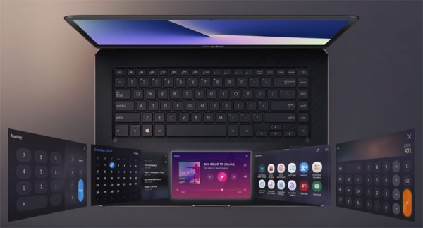ASUS представила ZenBook Pro с дисплеем вместо тачпада и другие ноутбуки