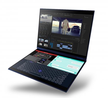 Asus Precog — ноутбук без клавиатуры, но с двумя экранами