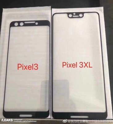 Слитые фото раскрыли вырез в экране Pixel 3 XL