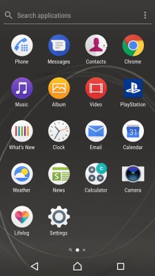 Sony отказалась от своего лаунчера для Android