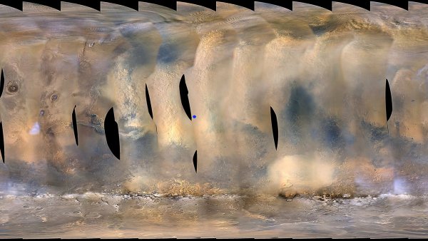Пыльная буря на Марсе угрожает миссии марсохода Opportunity