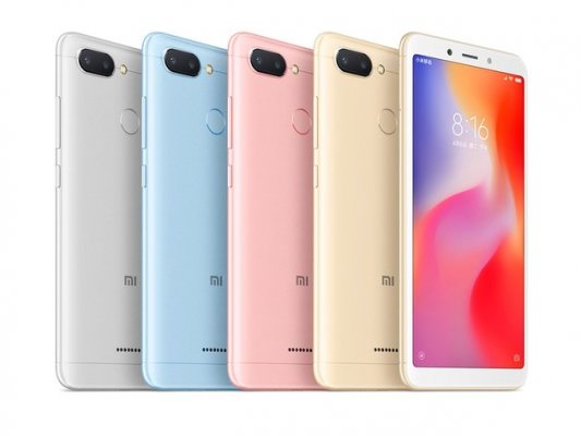Представлены Xiaomi Redmi 6 и Redmi 6A — бюджетные смартфоны на MediaTek