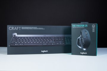 Обзор Logitech Craft и MX Master 2S — Упаковка и комплект поставки. 1