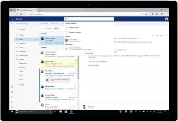 Microsoft анонсировала новый дизайн для Office