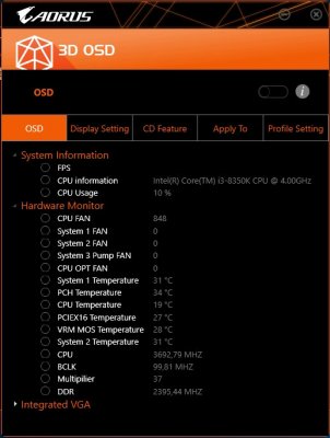 Материнская плата GIGABYTE B360 AORUS Gaming 3 WIFI — Программное обеспечение. 14
