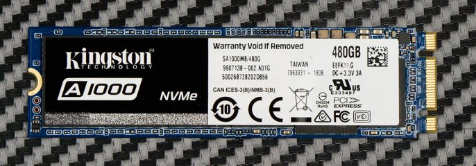 Обзор накопителя Kingston A1000 SA1000M8/480G — Внешний вид. 3