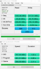 Обзор накопителя Kingston A1000 SA1000M8/480G — Результаты тестов. 1