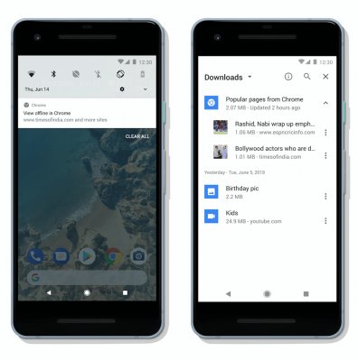 Мобильный Chrome научился скачивать сайты жителям развивающихся стран