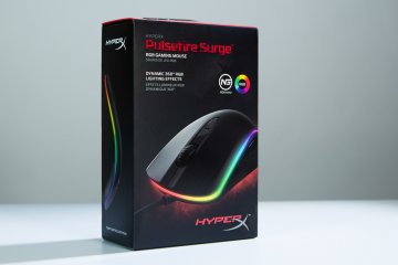 Обзор игровой мышки HyperX Pulsefire Surge