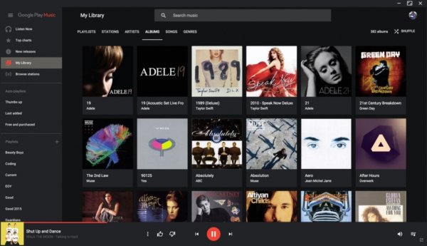 Плеер Play Music для компьютеров получил поддержку YouTube Music