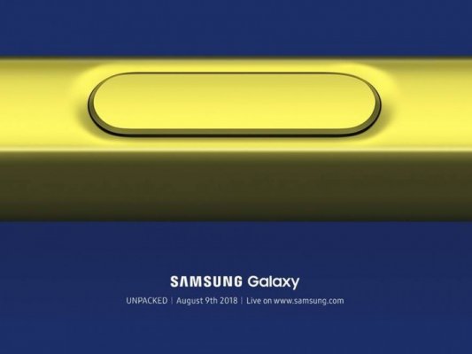 Galaxy Note 9 покажут уже 9 августа