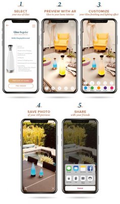 На Kickstarter появился декоративный повербанк в виде бутылки с беспроводной зарядкой