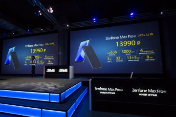 ASUS представили в России смартфон ZenFone Max Pro (M1)