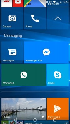 Лаунчер для Android в стиле Windows Phone всё ещё обновляется