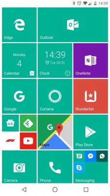 Лаунчер для Android в стиле Windows Phone всё ещё обновляется