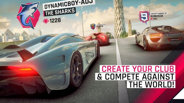 Gameloft открыла предрегистрацию на Asphalt 9 для Android