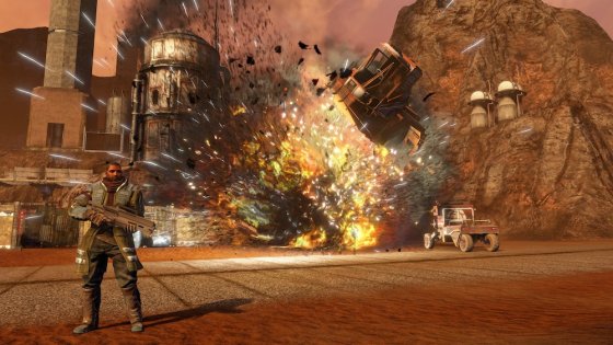 Red Faction Guerrilla Re-Mars-tered порадовала шикарной графикой