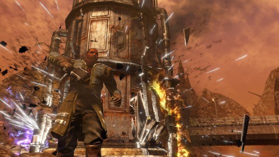 Red Faction Guerrilla Re-Mars-tered порадовала шикарной графикой