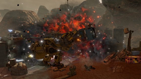 Red Faction Guerrilla Re-Mars-tered порадовала шикарной графикой