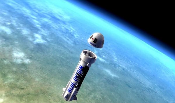 Названа стоимость суборбитальных полетов от Blue Origin
