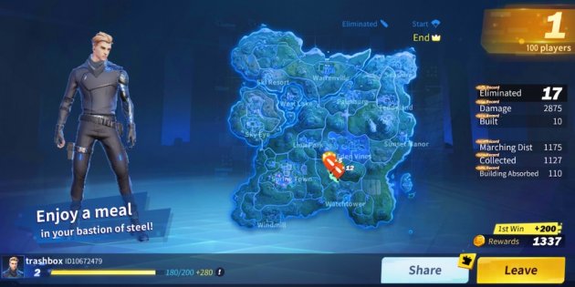 Мобильная копия Fortnite вышла на Android и iOS