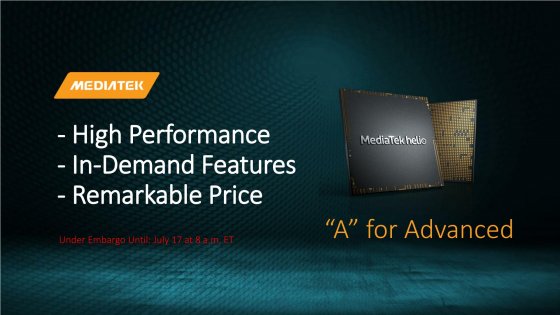 MediaTek Helio A22 — новый процессор для смартфонов от 0