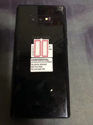 Ещё один официальный рендер Galaxy Note 9 слили в сеть