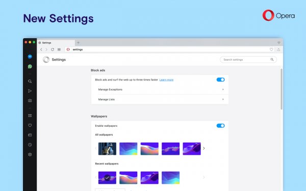 В Opera появилась официальная поддержка расширений для Chrome